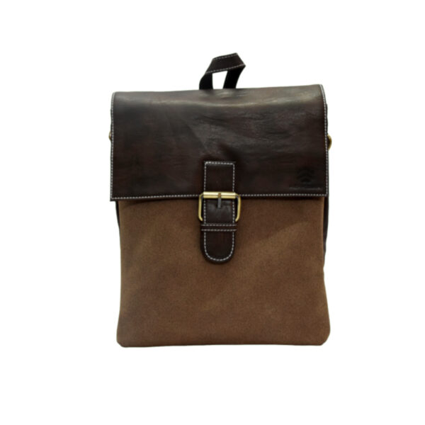 Daring Satchel Bag Premium Brown-Front