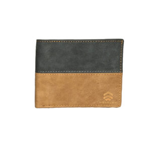 Braveheart Wallet Grey&Tan-Front-F