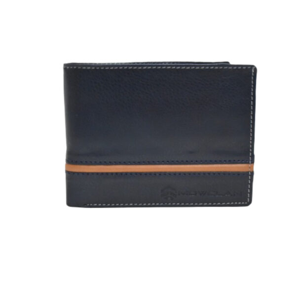 Brave Heart Wallet Navy Blue - Front