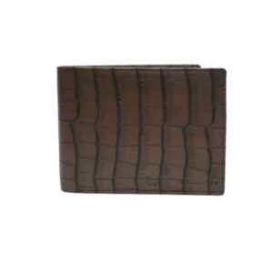 Brave Heart Wallet Walnut Brown - Front